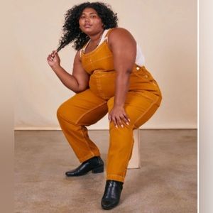Brand new Big Bud Press spicy mustard overalls size 3x. Never been worn!